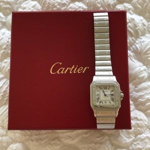 Cartier Mens Stainless Steel Watch
